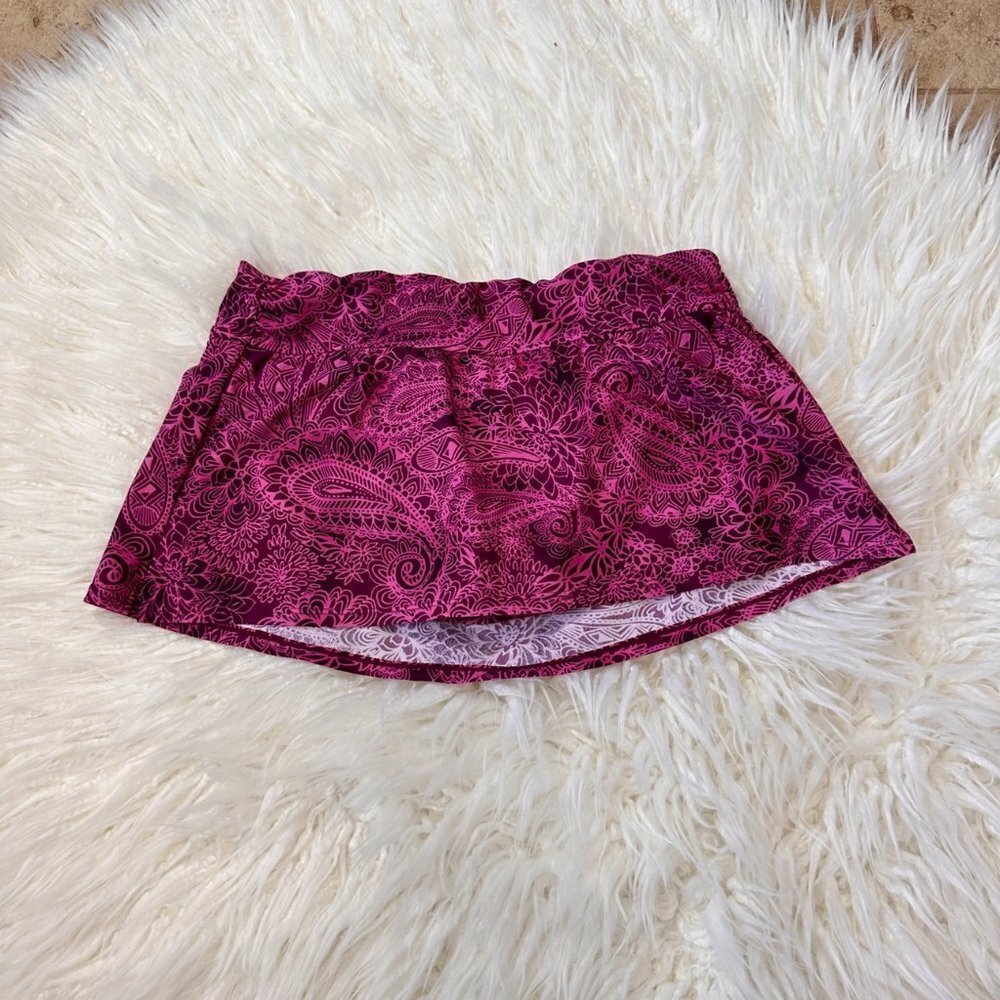 #91 Athleta Paisley  Swim Skirt